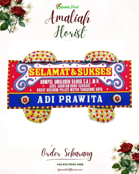 Papan Bunga Ucapan Selamat Wanutunggal